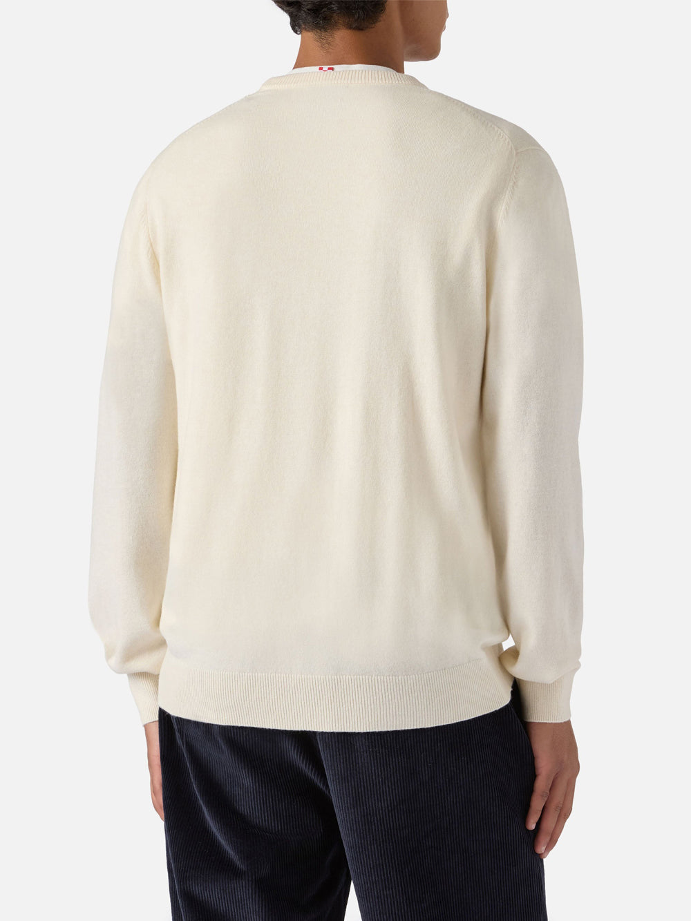 MC2 Saint Barth Maglia Uomo Bianco ottico