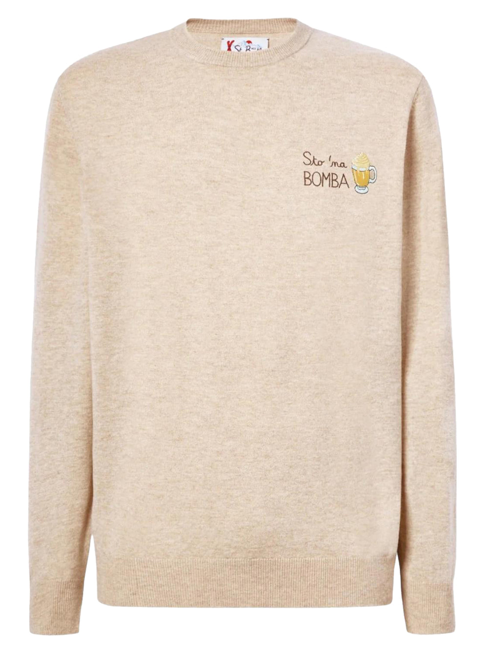 MC2 Saint Barth Maglia Uomo Heron Embry Beige