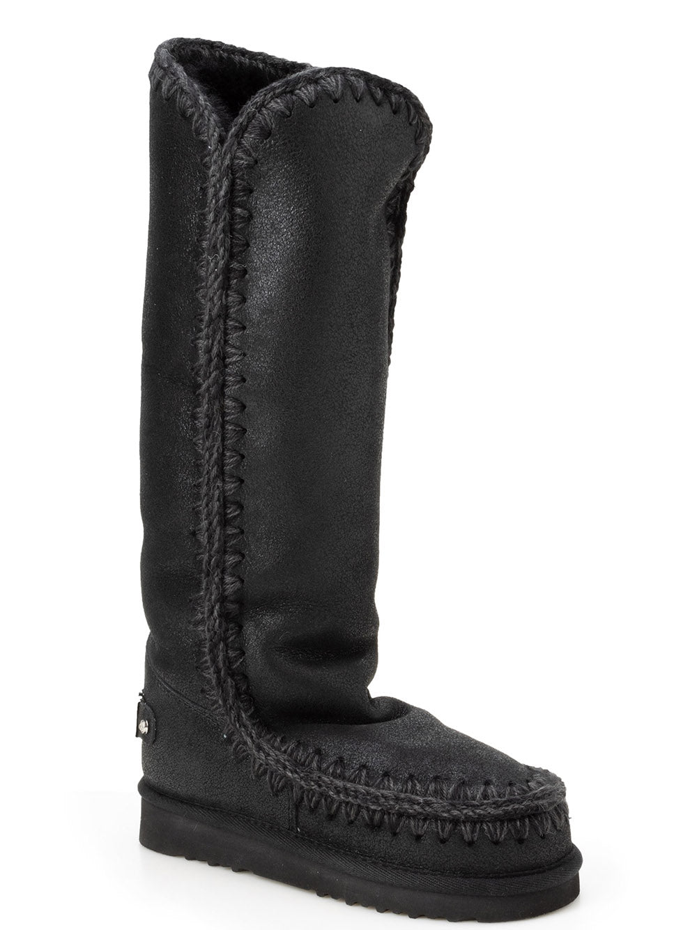 MOU Stivali Donna Eskimo 40 Rhinestones Nero