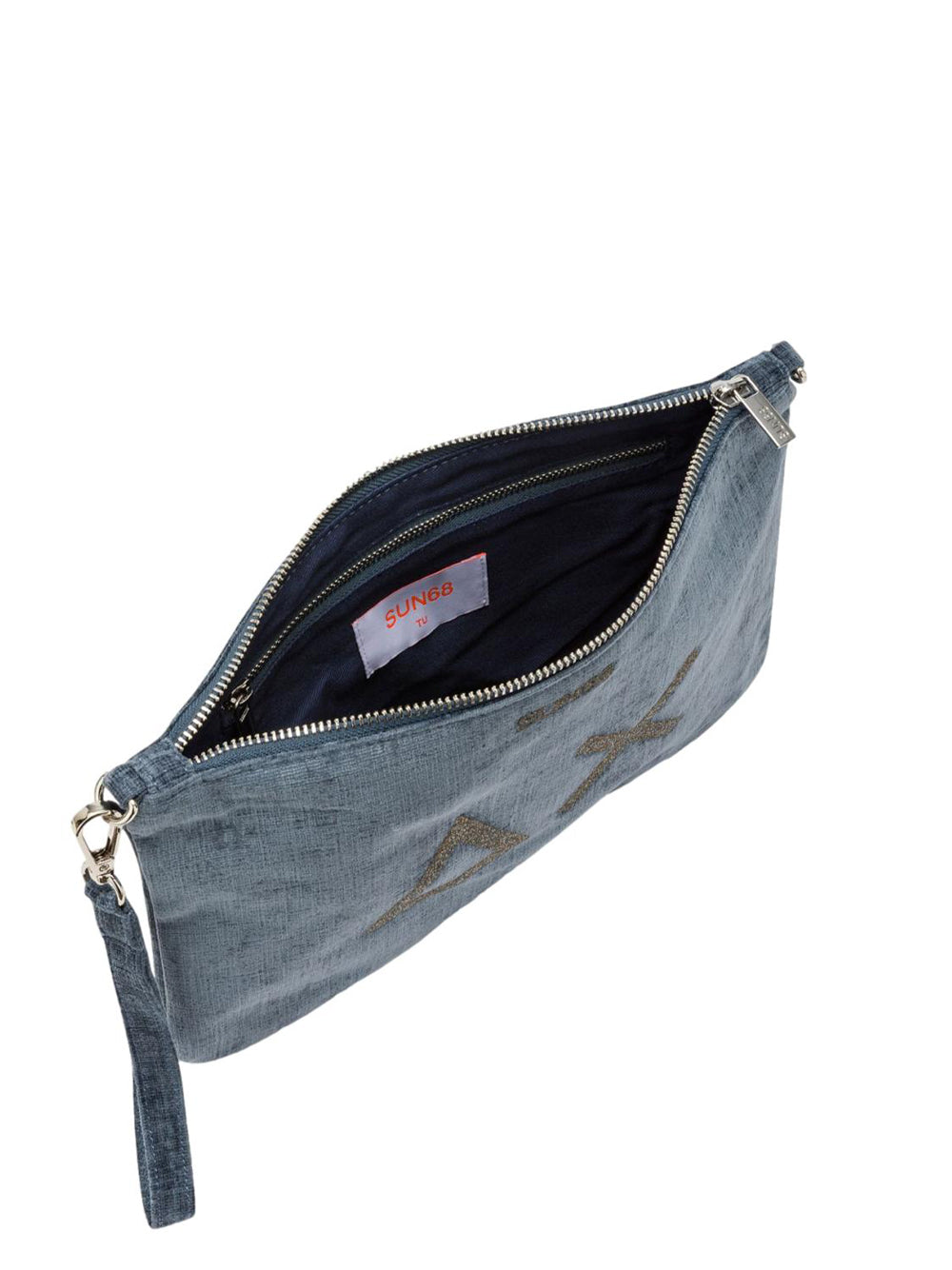 Sun68 Borsa Pochette Donna Velvet Avion