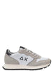 Sun68 Sneakers Donna Ally Glitter Argento