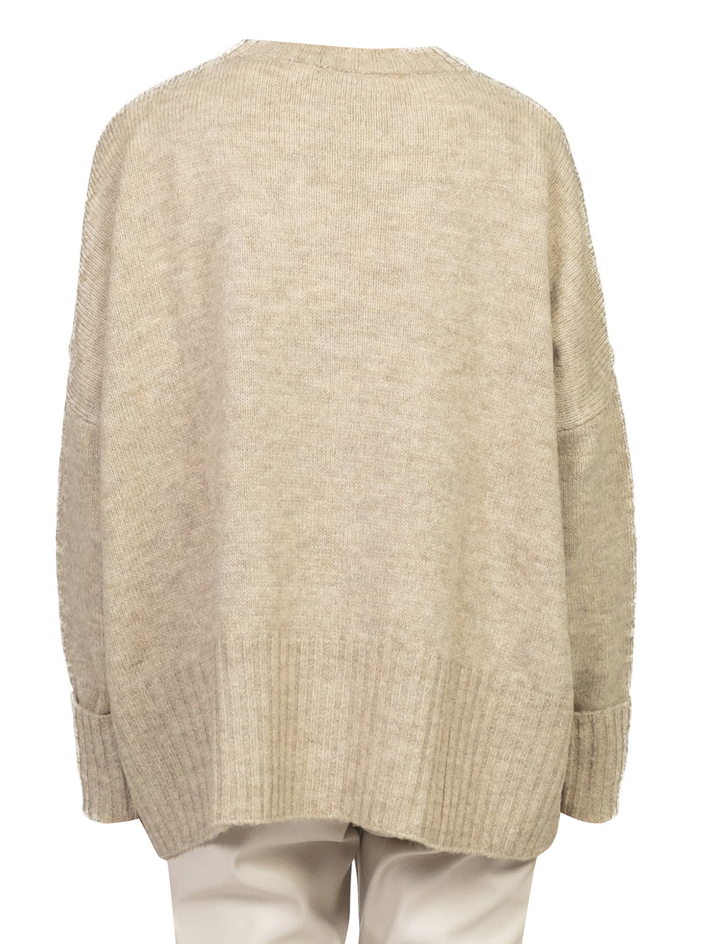 Tensione In Maglia Donna Beige