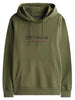 Tommy Hilfiger Felpa Cappuccio Uomo Verde