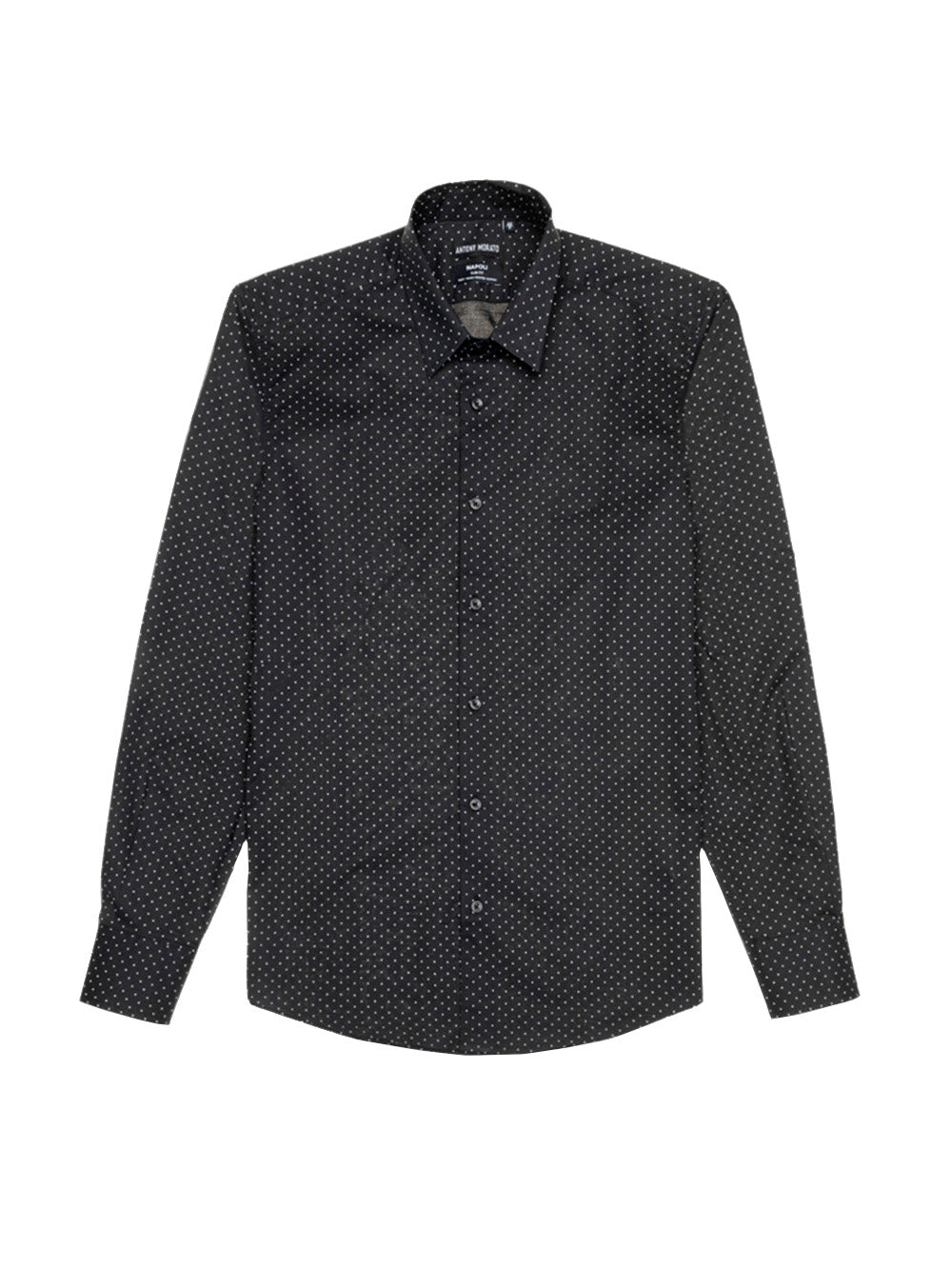 Camicia Casual Uomo Nero