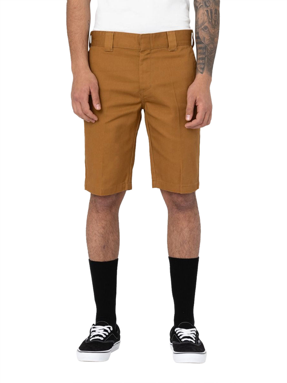 Bermuda Uomo Slim fit short rec Marrone
