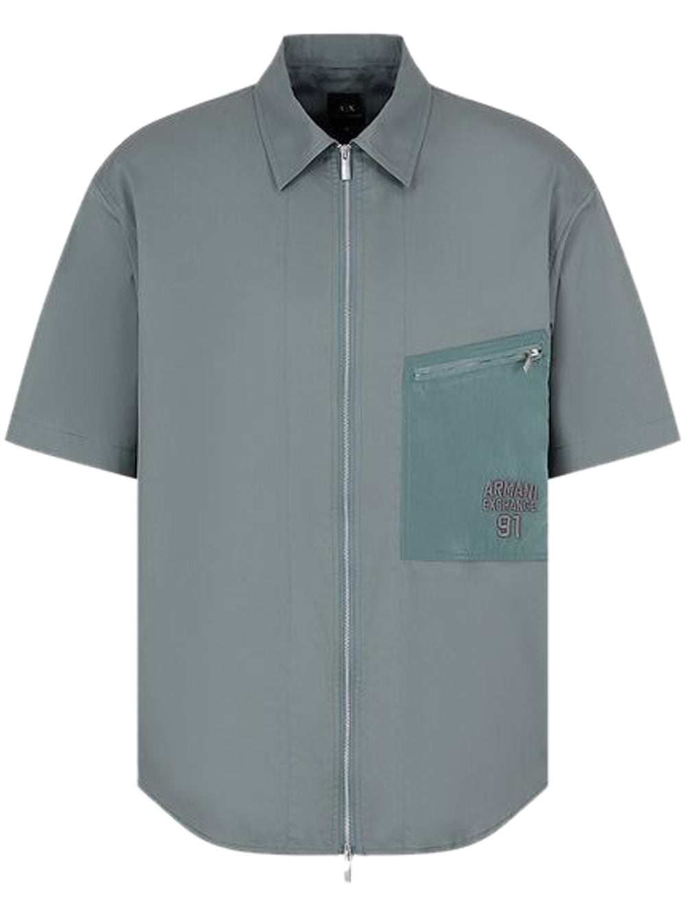 Camicia Casual Uomo Verde