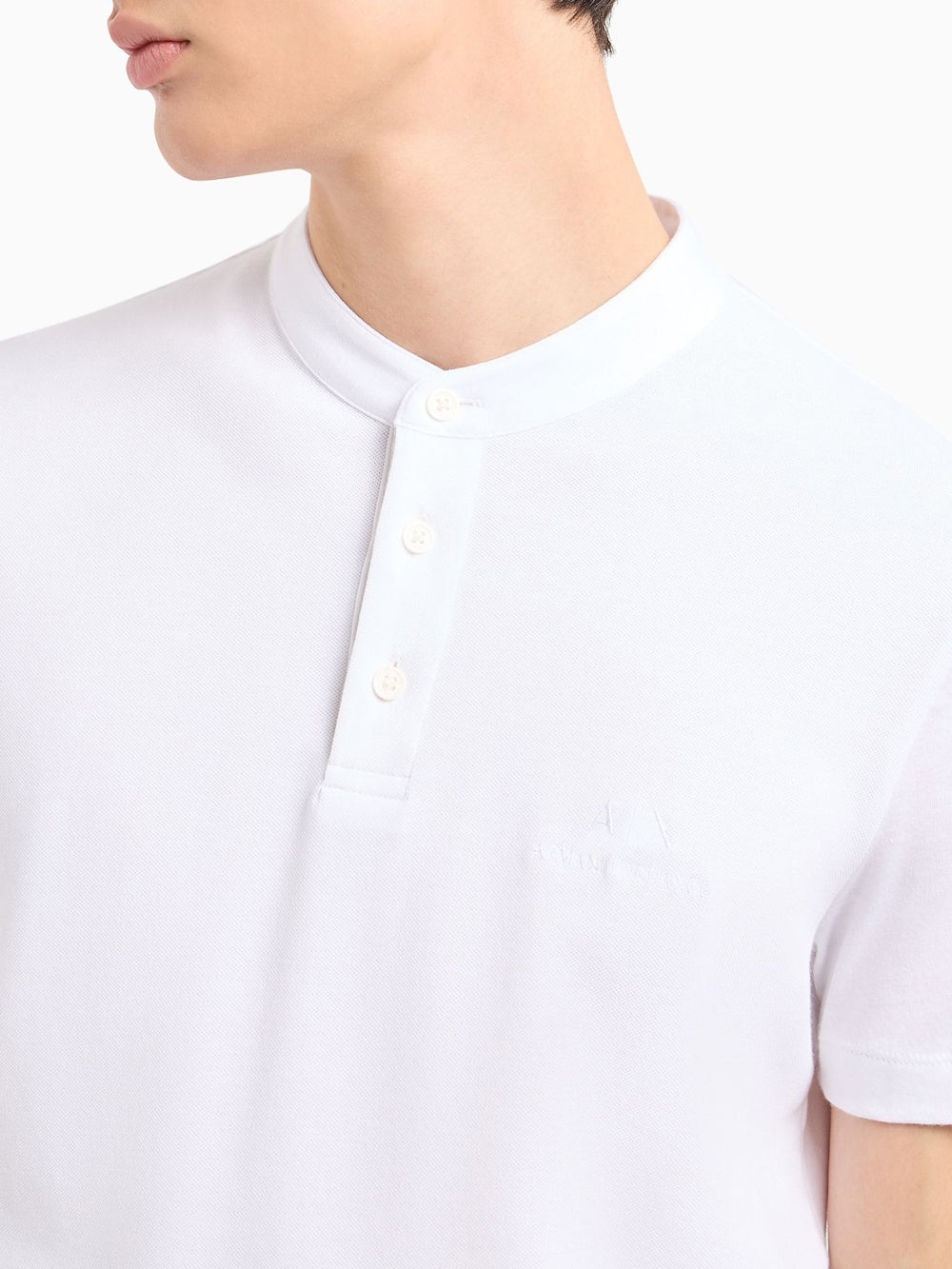 Polo Uomo 3DZFHZ Bianco