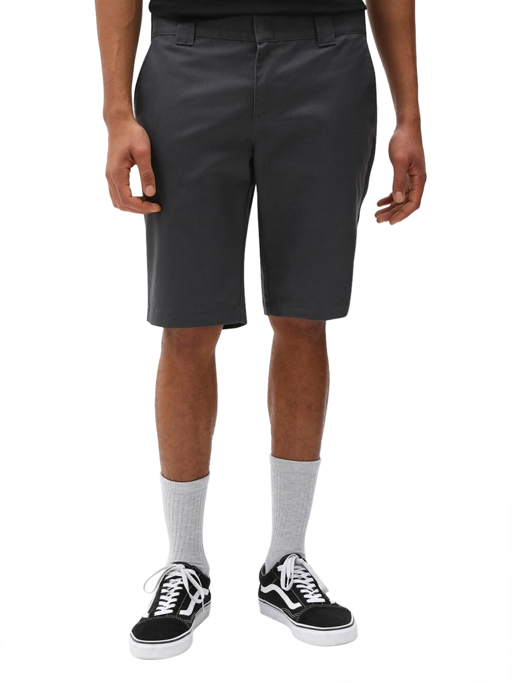 Bermuda Uomo Slim Fit Short Rec Grigio