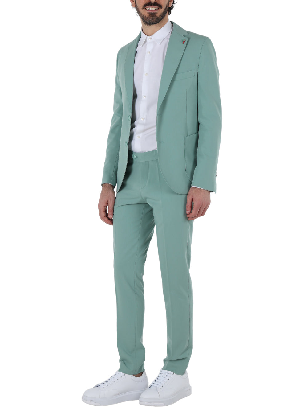 Abito Casual Uomo Verde