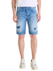 Antony Morato Shorts Jeans Uomo Argon Slim Fit Blu