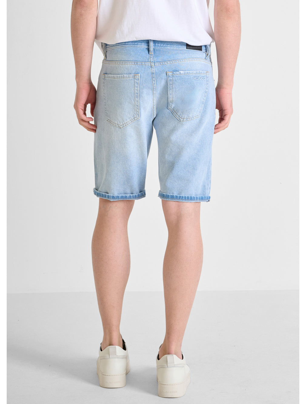 Shorts Jeans Uomo MMDS00076-FA7001527010 Blu