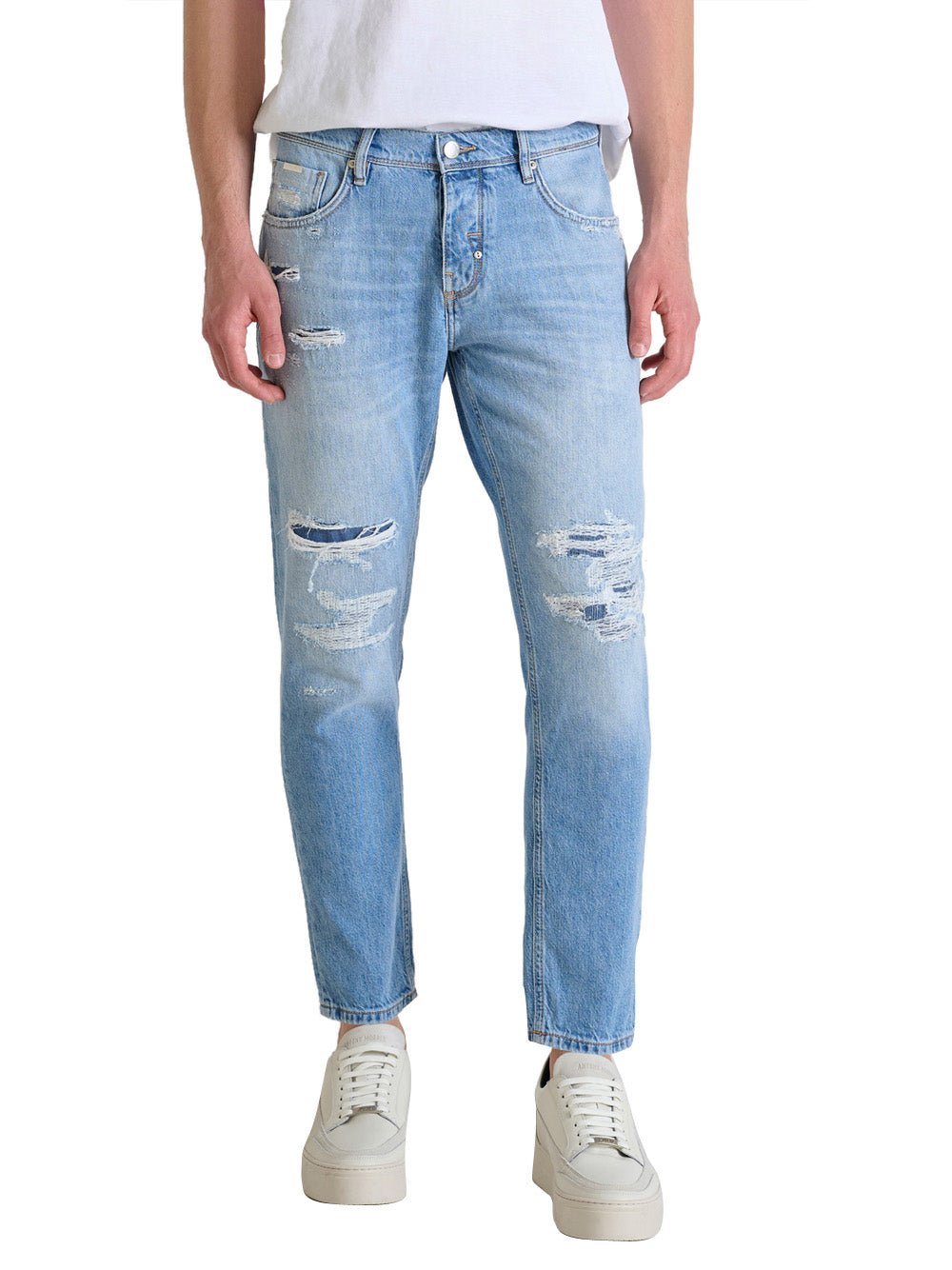 Jeans Slim Uomo MMDT00289-FA7001407010 Blu