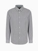 Armani Exchange Camicia Casual Uomo Blu