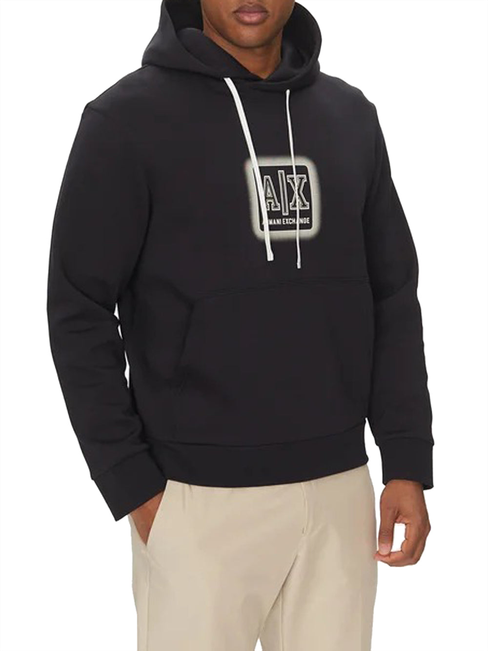 Felpa Cappuccio Uomo Blu