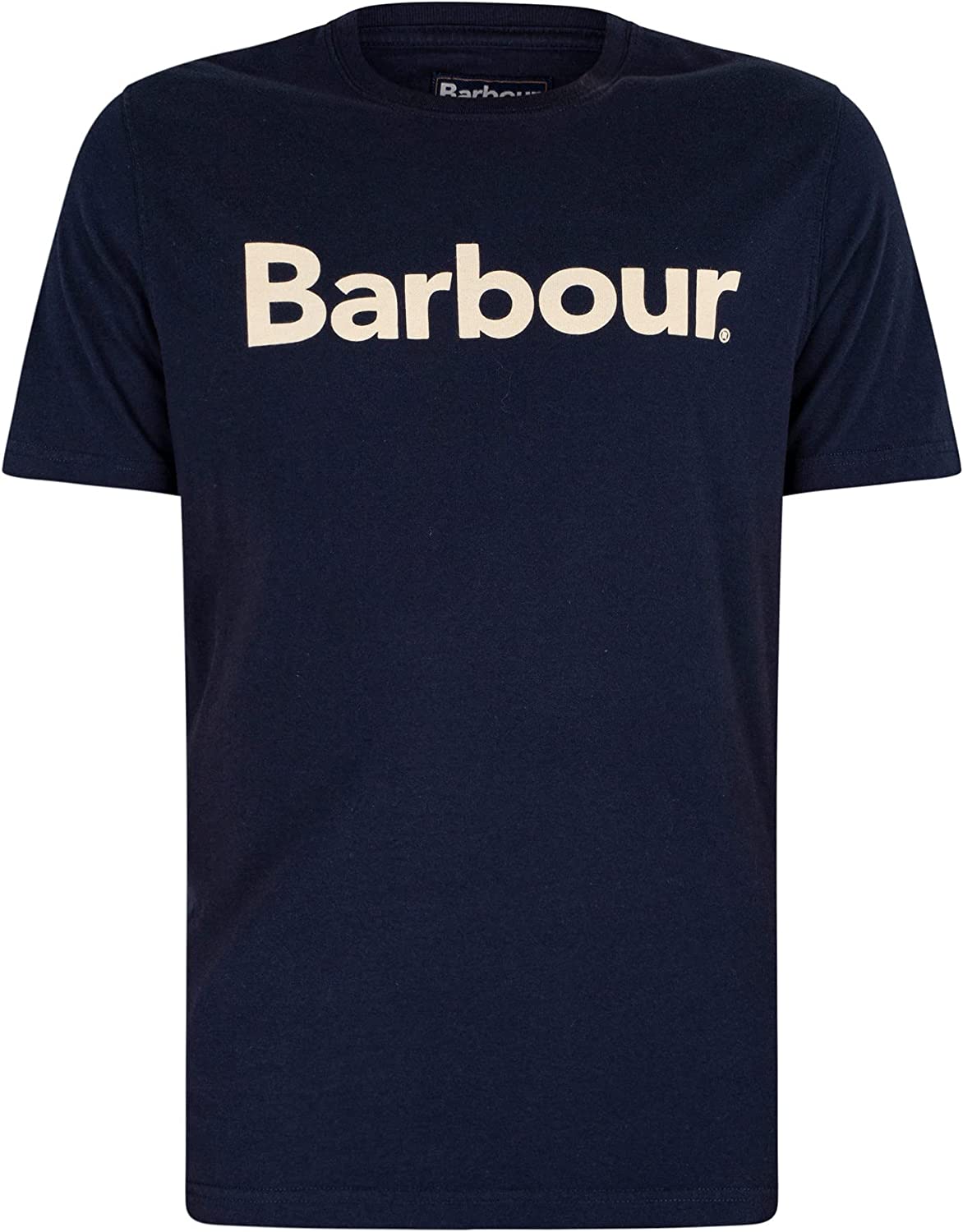 Barbour T-shirt Uomo Logo Blu