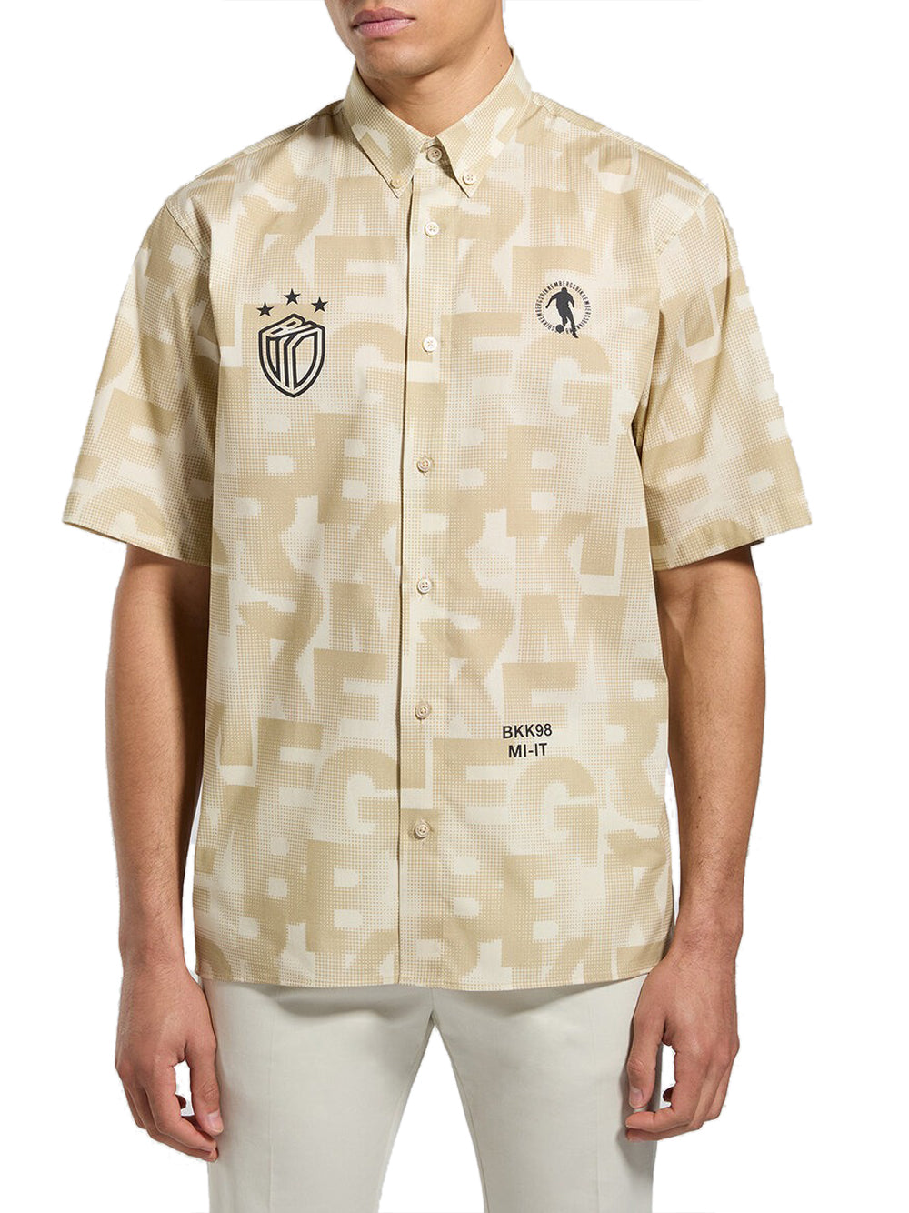 Camicia Casual Uomo Verde