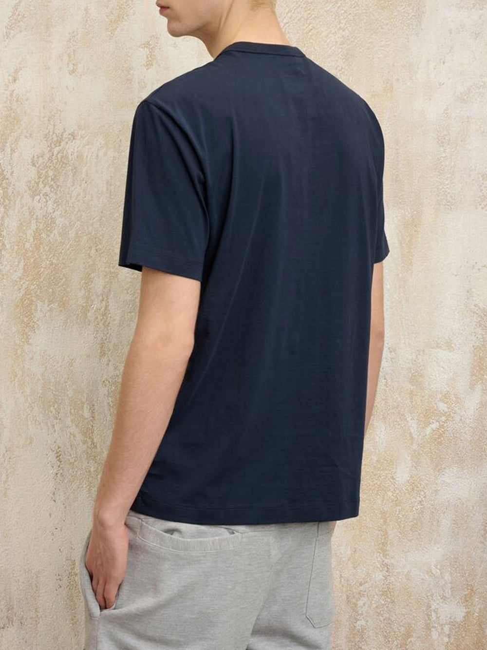 Blauer T-shirt Uomo 25SBLUH02194004547 Blu