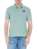 Blauer Polo Uomo Alban Blu