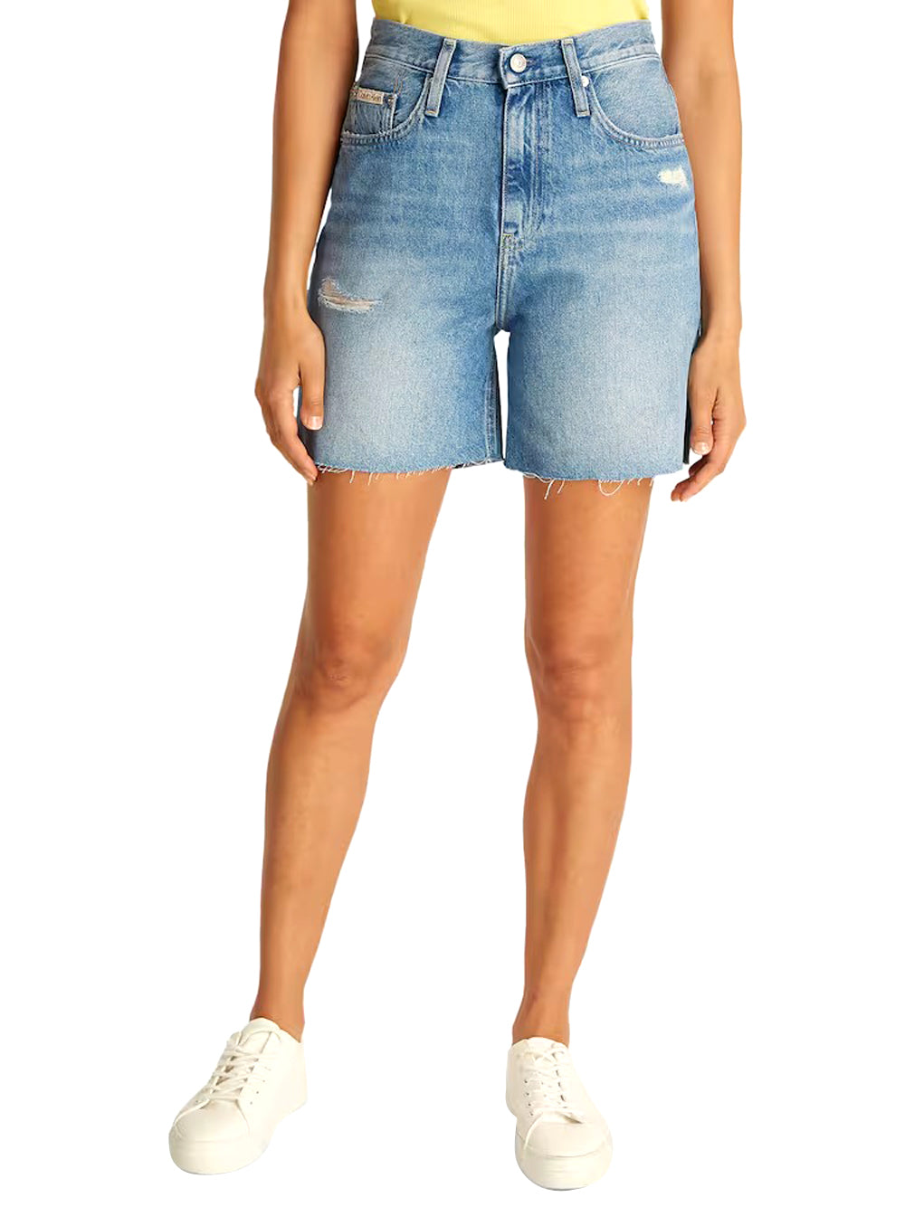 Calvin Klein Shorts Donna J20J225513 Blu