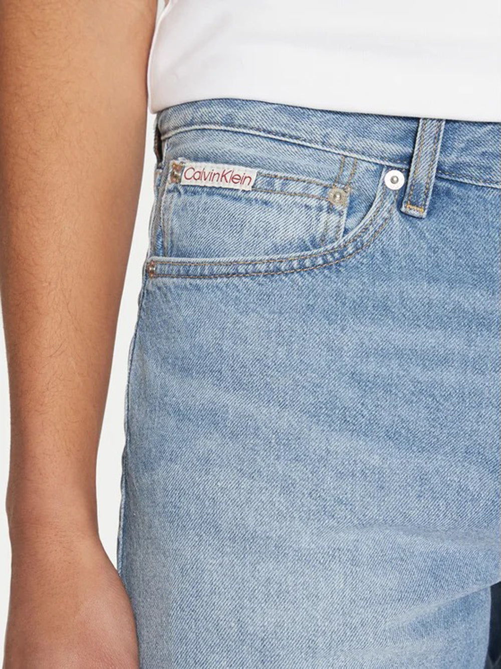 Calvin Klein Shorts Jeans Uomo J30J327513 Blu