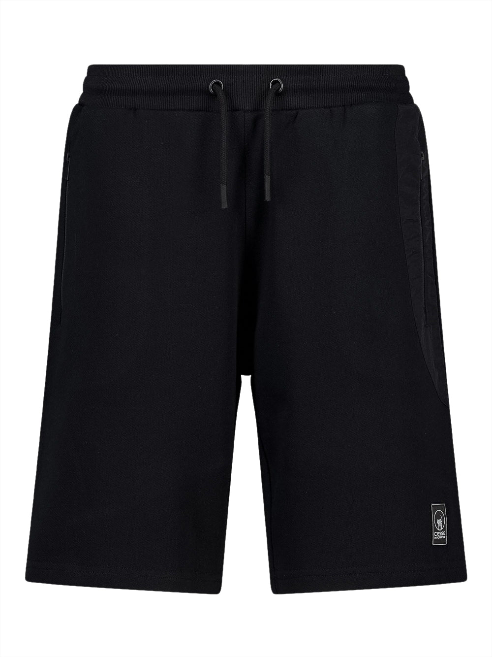Bermuda Uomo Fleece Nero