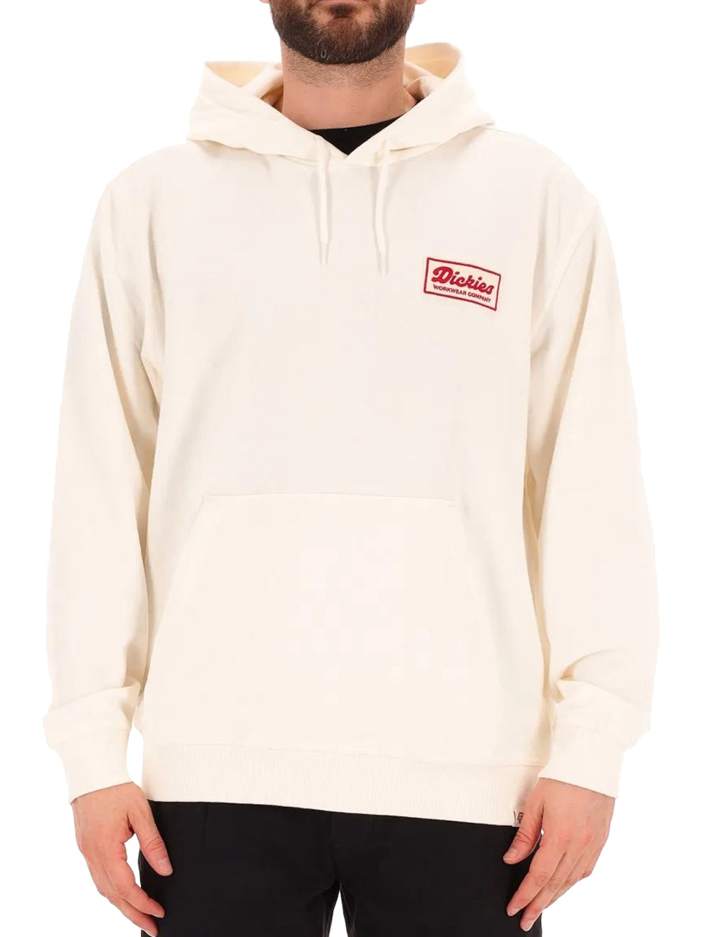 Dickies Felpa Cappuccio Uomo Lewistown Bianco - Main Image