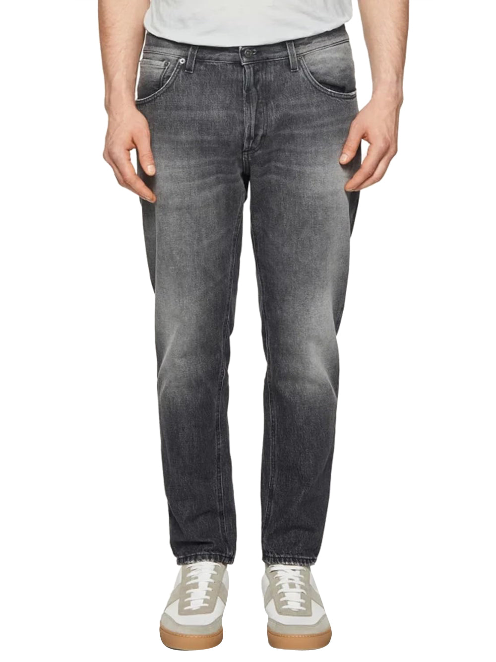 DONDUP Jeans Regular Uomo UP434DF0275UHA2 Nero