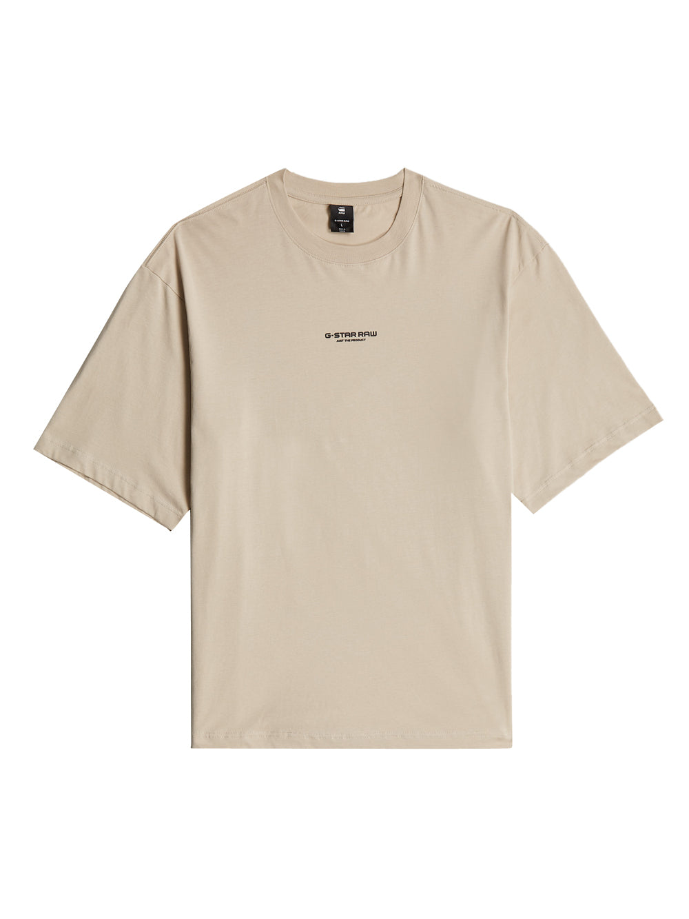 G-Star T-shirt Uomo Center Chest Beige
