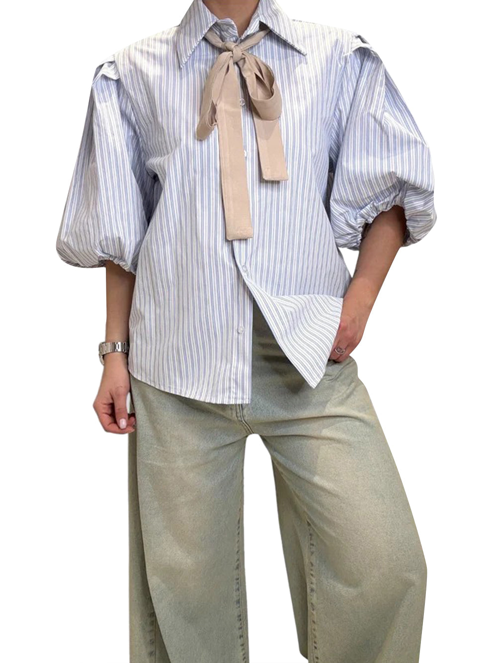 Haveone Camicia Casual Donna CVS-N174 A.CR_DES