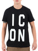 Icon T-shirt Uomo Nero