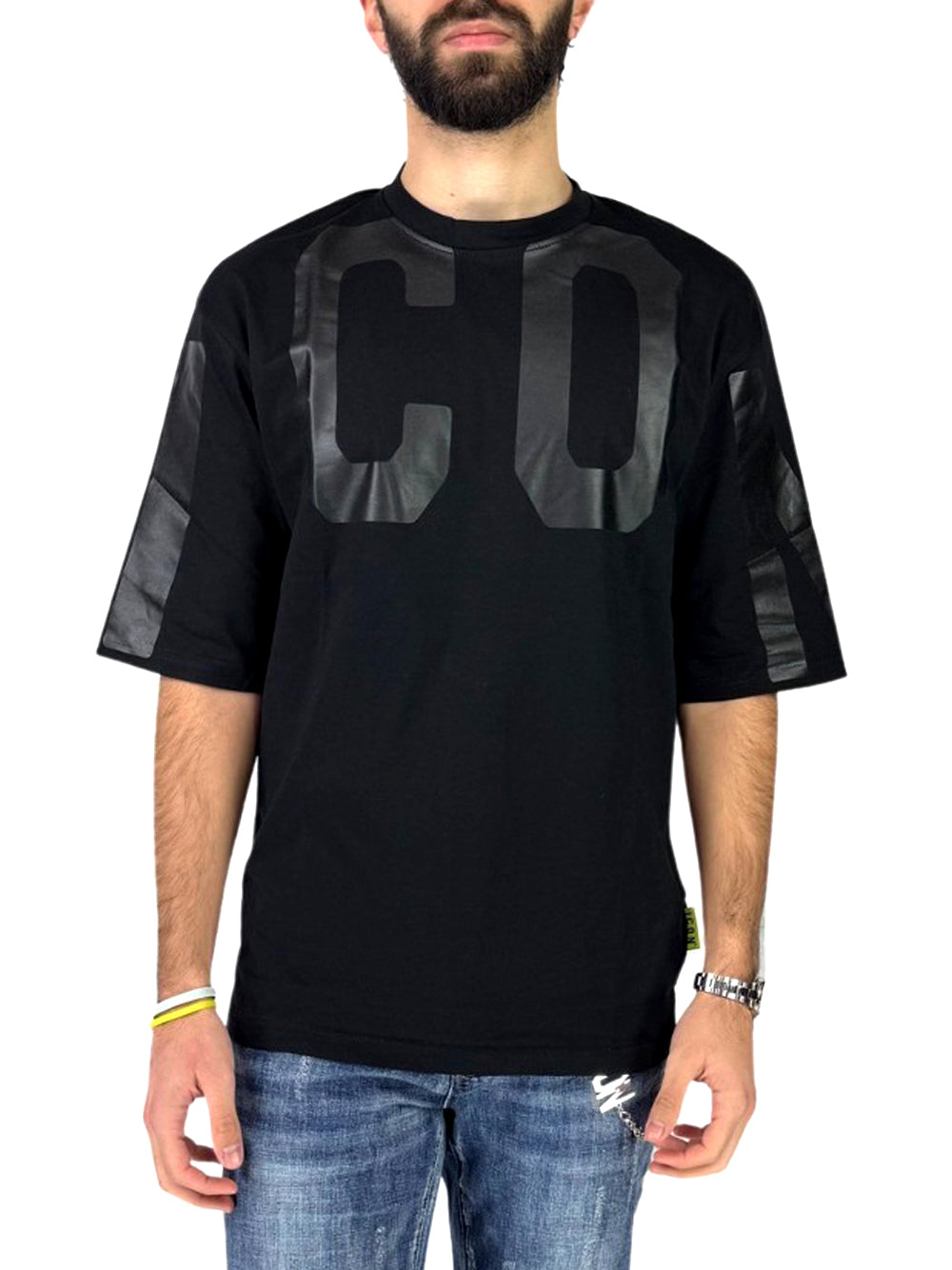 Bikkembergs T-shirt Uomo BMT0197 Bianco