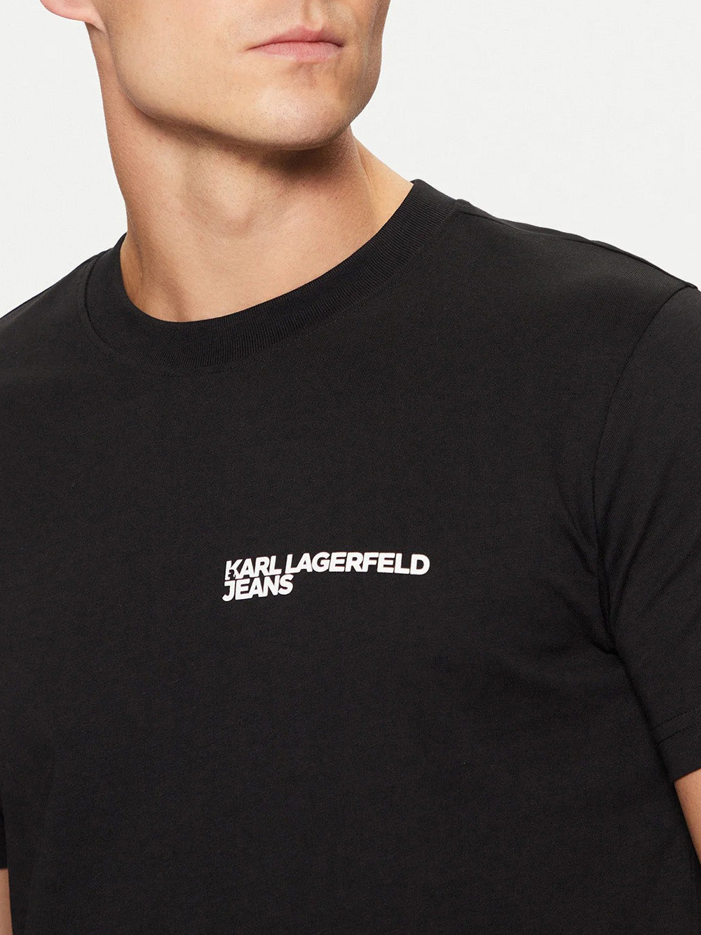 Karl Lagerfeld T-shirt Uomo Klj Slim Nero