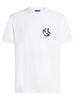 Karl Lagerfeld T-shirt Uomo Reg Monogram Verde