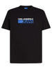 Karl Lagerfeld T-shirt Uomo Slim Nero