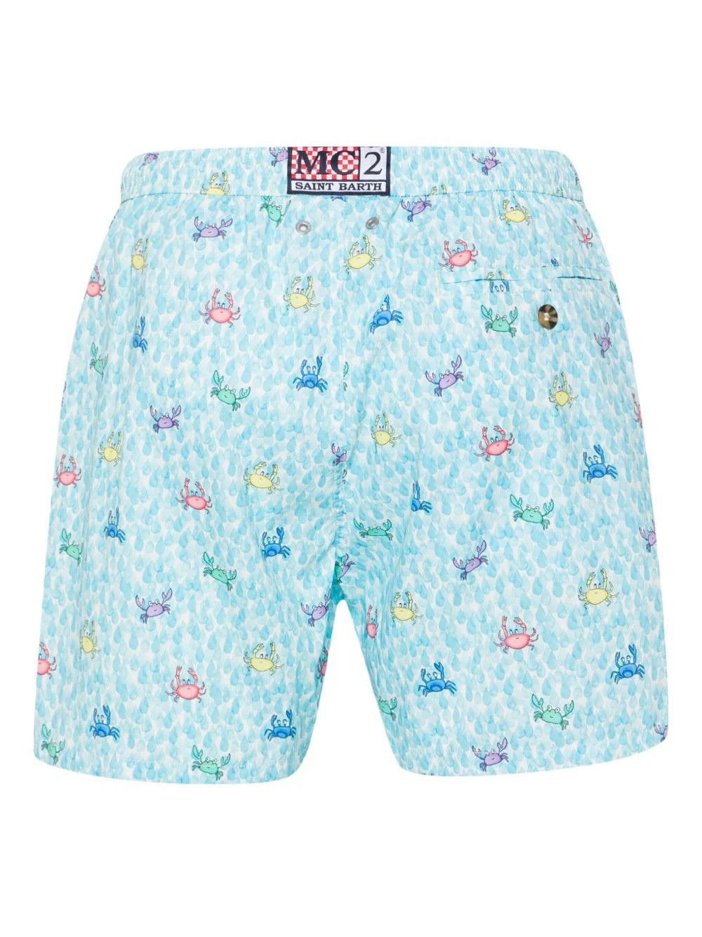 MC2 Saint Barth Shorts Mare Uomo COM0009 Blu