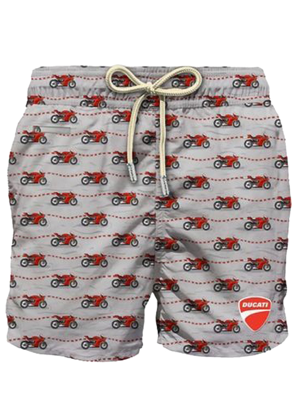 MC2 Saint Barth Shorts Mare Uomo Grigio