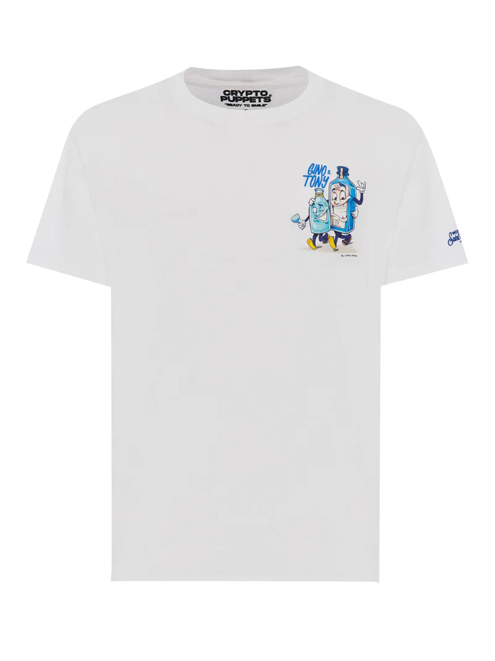 MC2 Saint Barth T-shirt Uomo TSHM001 Bianco