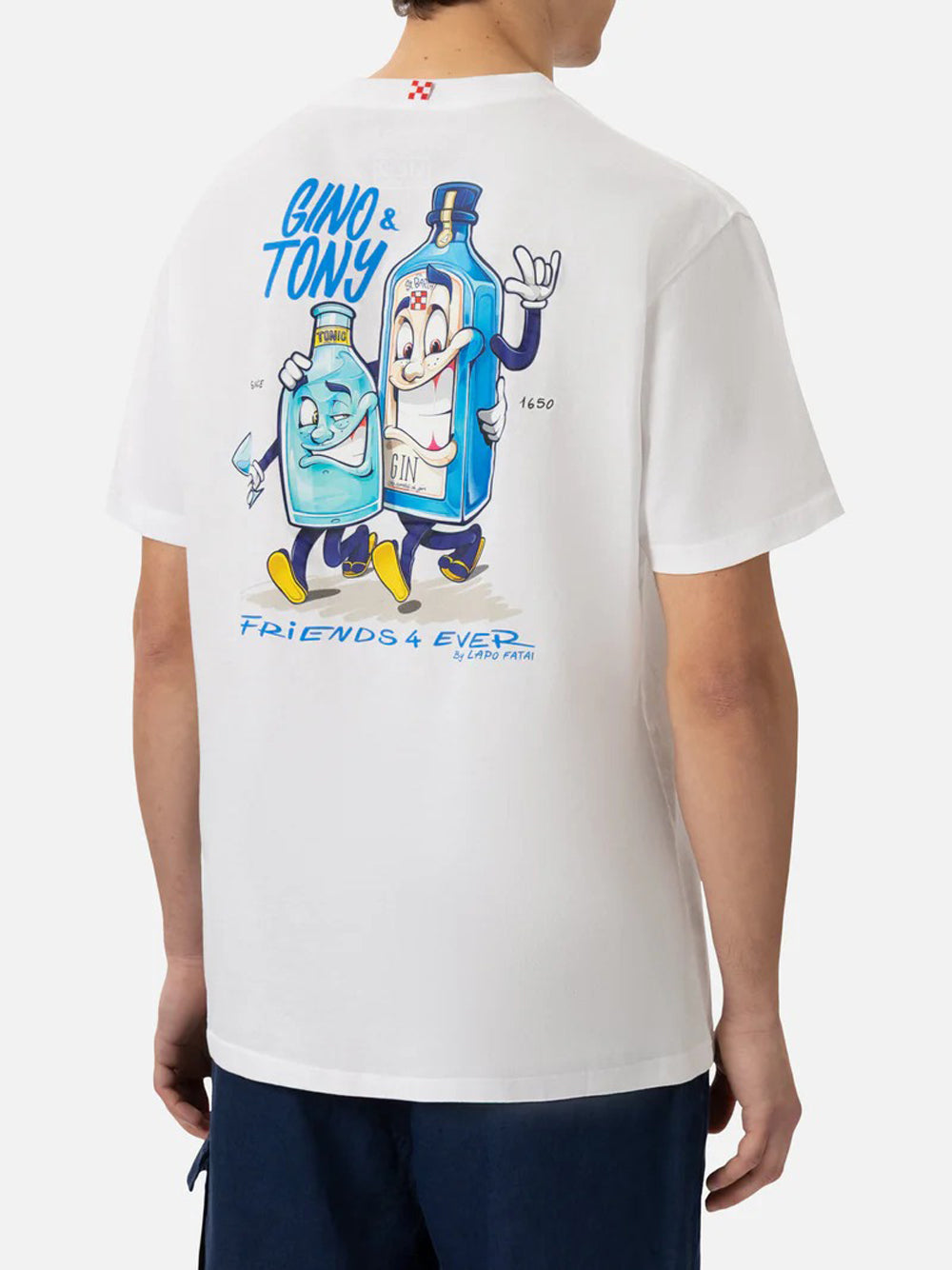 MC2 Saint Barth T-shirt Uomo TSHM001 Bianco