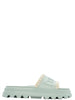MOU Ciabatte Donna Eva one-piece slide Bianco