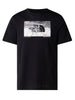 The North Face T-shirt Uomo Foundation Abstract Graphic Nero