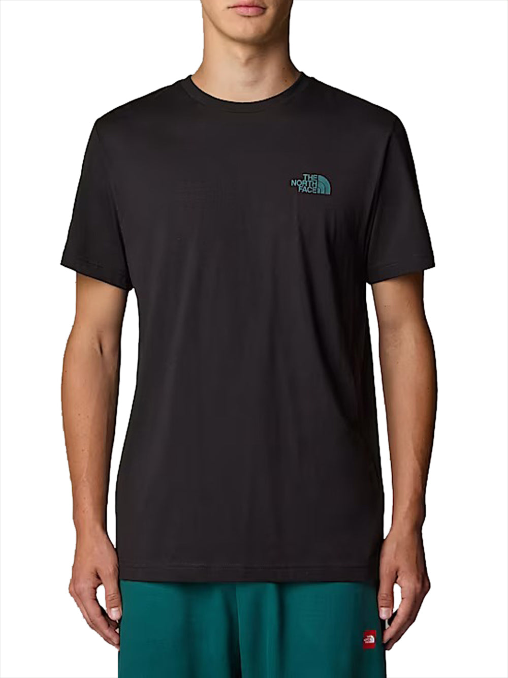The North Face T-shirt Uomo Box Tailgrid Nero