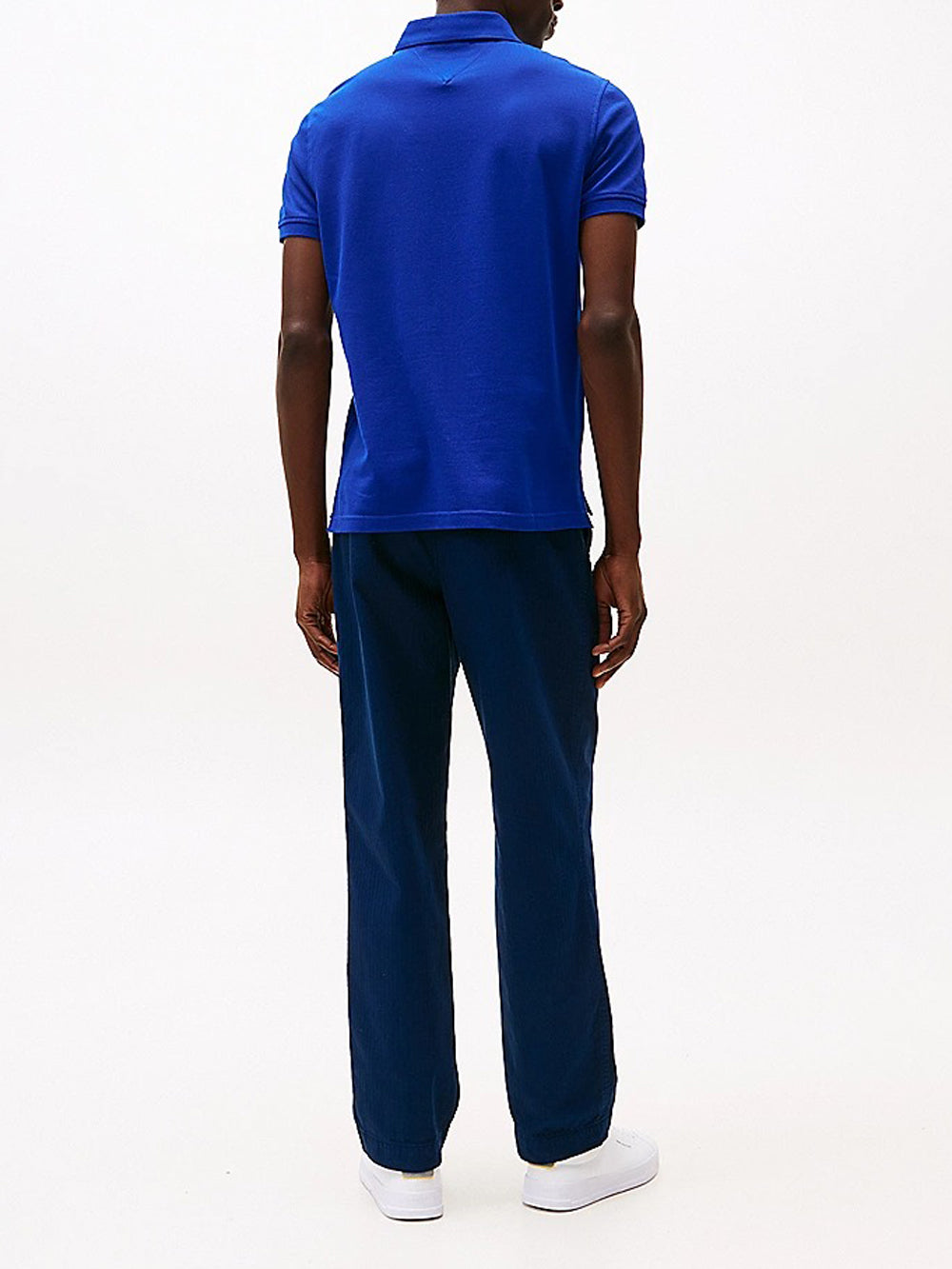 Tommy Hilfiger Polo Uomo MW0MW17770 Blu