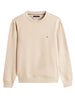 Tommy Hilfiger Felpa Girocollo Uomo Beige