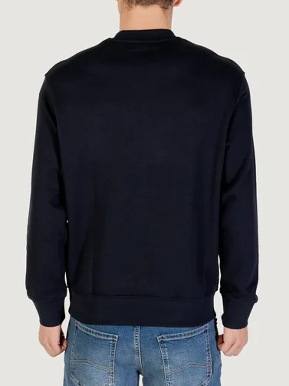 Felpa Girocollo Uomo Navy scuro
