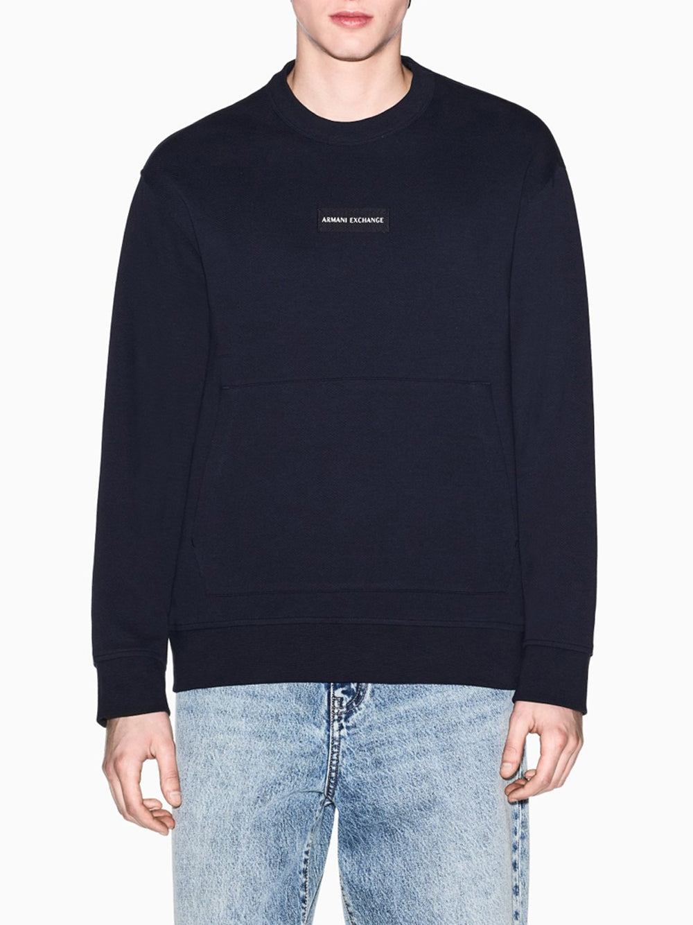 #FELPA Uomo Navy scuro