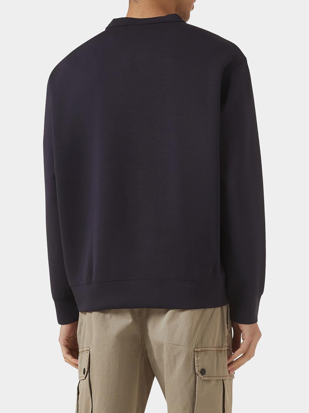 #FELPA Uomo Navy scuro