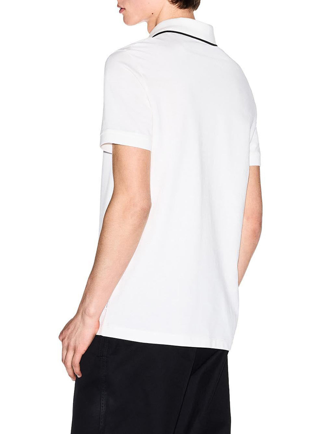 Polo Uomo Bianco ottico