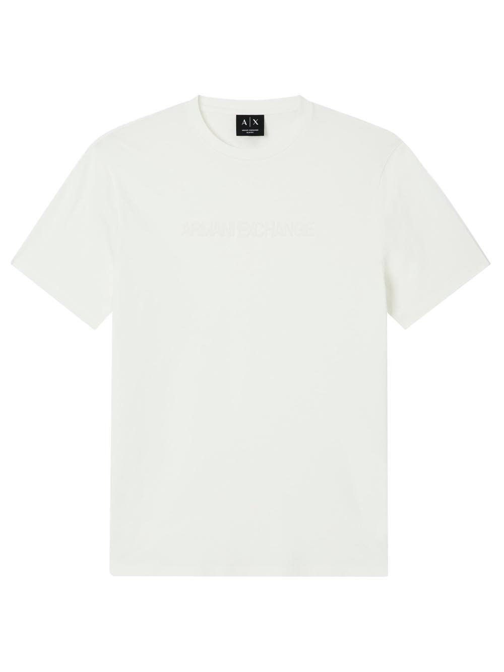 Armani Exchange T-shirt Uomo Bianco ottico