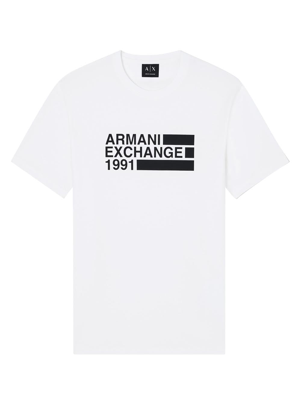 Armani Exchange T-shirt Uomo Bianco ottico