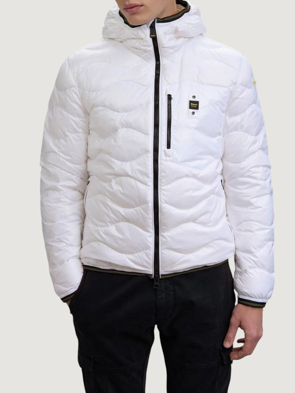 Giubbino Uomo Wave Bianco ottico